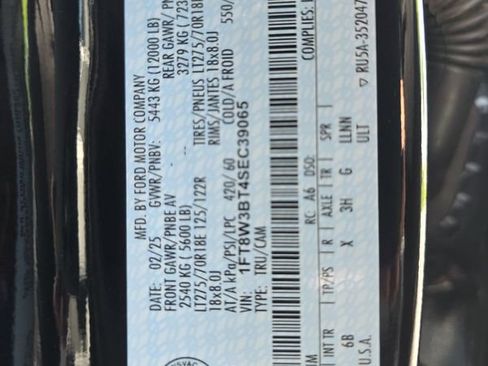 Used 2025 Ford F350 Lariat w/ Camper Package AWD/4WD image 35