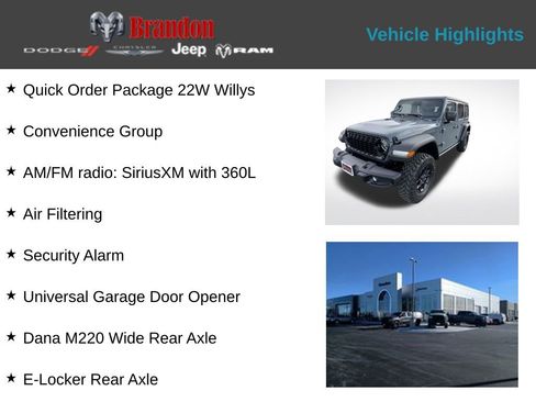 New 2026 Jeep Wrangler Willys image 2