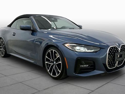 Used 2021 BMW 430i Convertible w/ M Sport Package RWD image 3