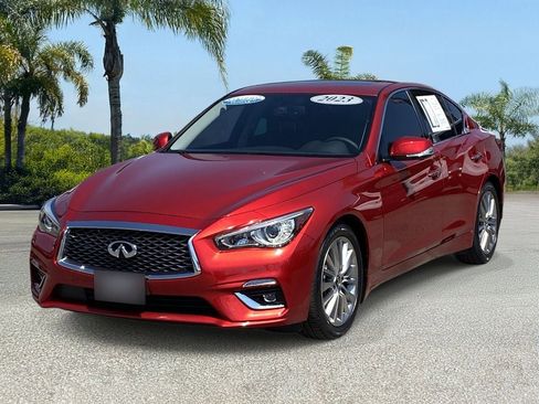 Certified 2023 INFINITI Q50 Luxe w/ Cargo Package RWD image 1