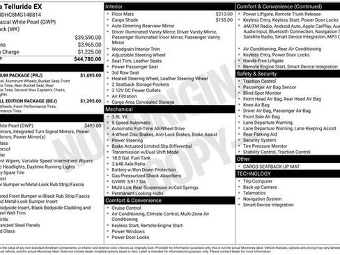 Used 2021 Kia Telluride EX w/ EX Premium Package image 21