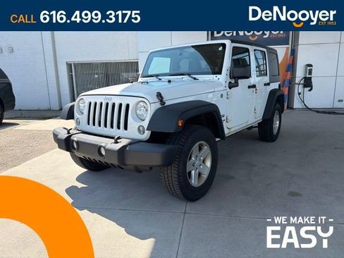 Used 2014 Jeep Wrangler Unlimited Sport w/ Quick Order Package 24S AWD/4WD image 1
