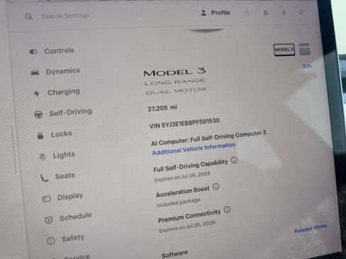 Used 2023 Tesla Model 3 Long Range AWD/4WD image 4