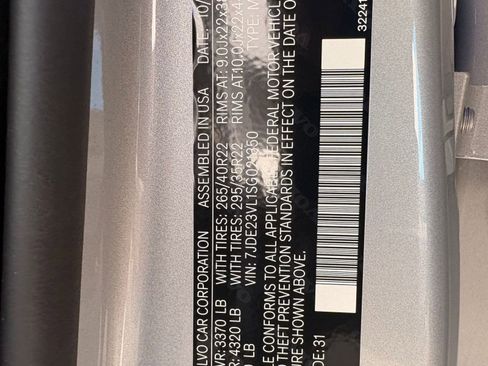 New 2025 Volvo EX90 Ultra image 20