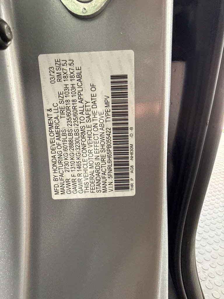 Certified 2023 Honda Odyssey EX-L image 19