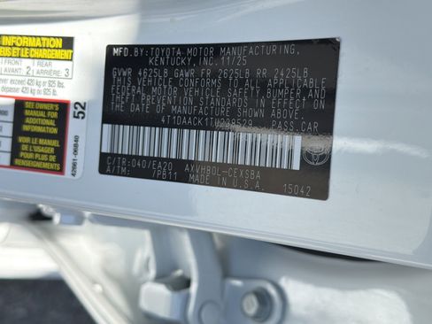 Used 2026 Toyota Camry SE w/ Convenience Package FWD image 30