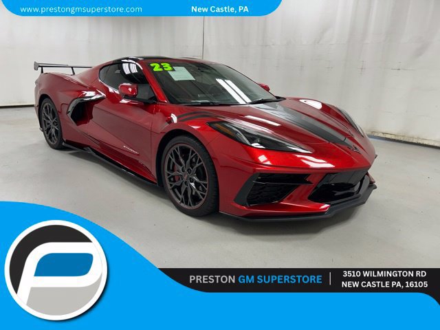 Used 2023 Chevrolet Corvette Stingray Preferred Cpe w/ Z51 Performance Package RWD image 1