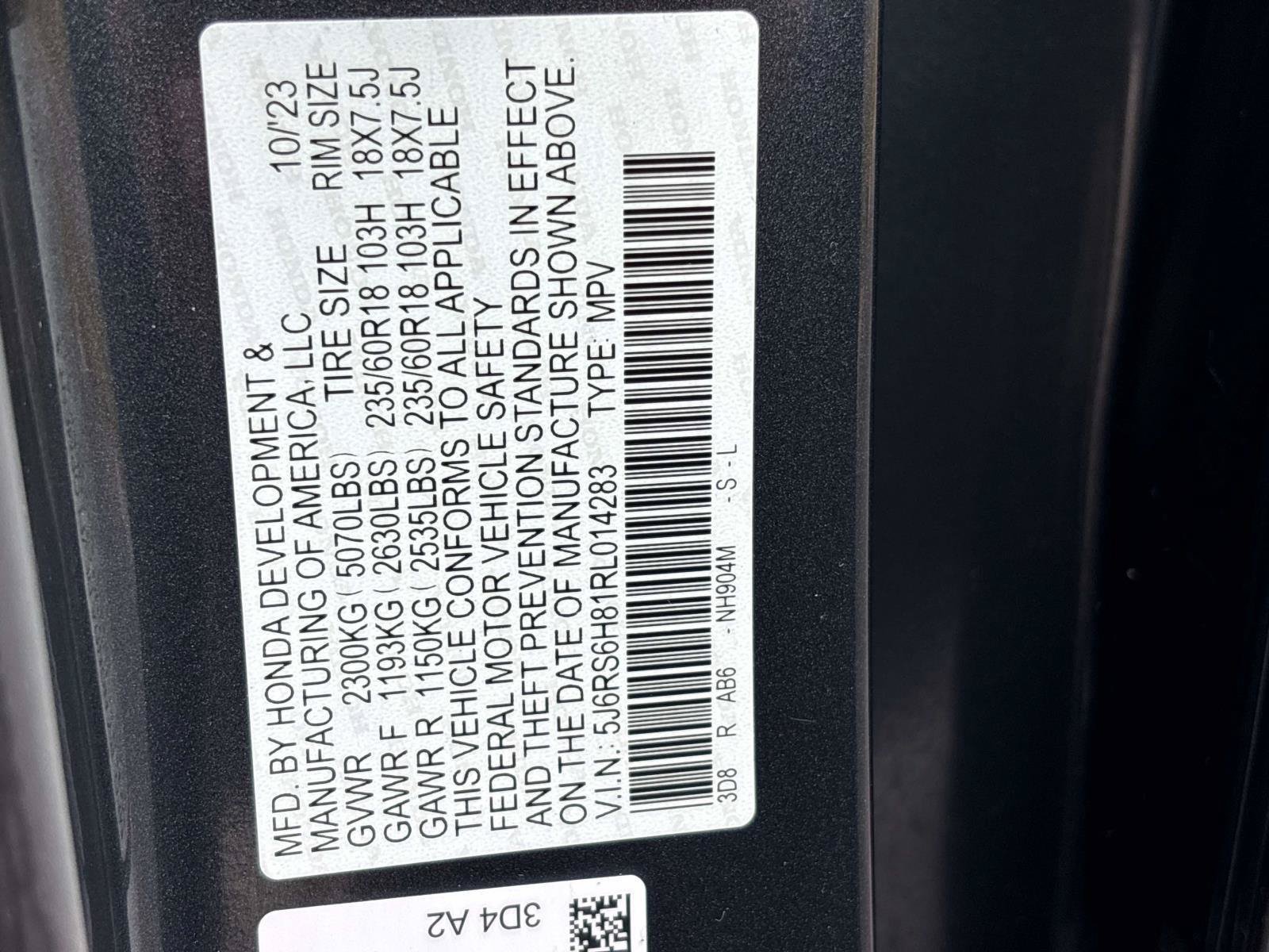 Certified 2024 Honda CR-V Sport-L image 33
