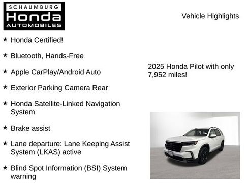 Certified 2025 Honda Pilot Touring image 14