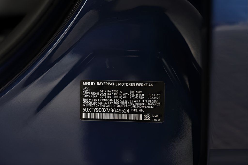 Used 2021 BMW X3 M40i w/ Premium Package AWD/4WD image 72