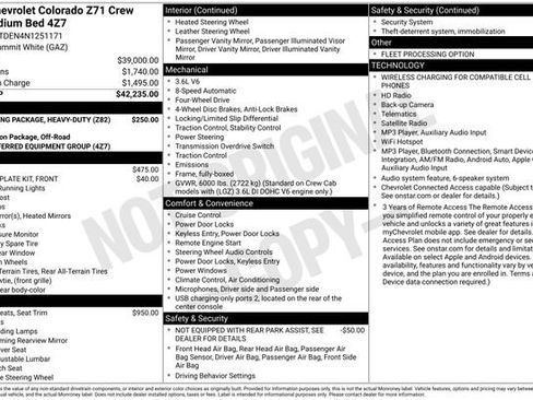 Used 2022 Chevrolet Colorado Z71 AWD/4WD image 7