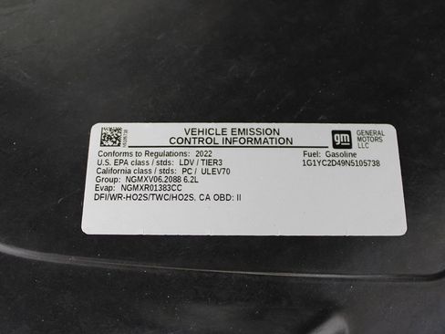 Used 2022 Chevrolet Corvette 3LT w/ Z51 Performance Package image 66