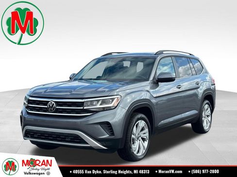 Certified 2023 Volkswagen Atlas SE w/ Panoramic Sunroof Package AWD/4WD image 1