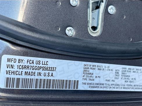 Used 2023 RAM 1500 Classic Warlock w/ Electronics Group image 31