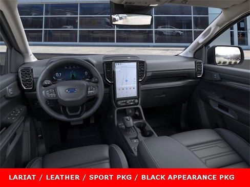 New 2025 Ford Ranger Lariat w/ Black Appearance Package image 9
