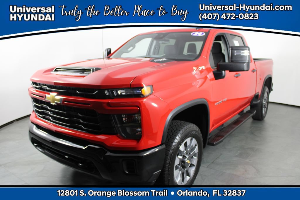 Used 2024 Chevrolet Silverado 2500 Custom w/ Custom Convenience Package AWD/4WD 360° Tour
