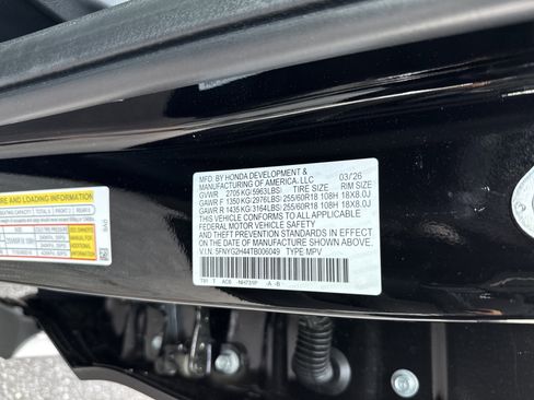 New 2026 Honda Pilot EX-L image 36