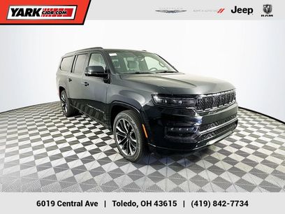 New 2025 Jeep Grand Wagoneer L Series II Obsidian w/ Quick Order Packagew 28T