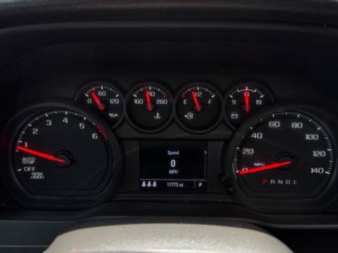 Used 2025 Chevrolet Silverado 1500 Custom w/ Turbomax Blackout Package RWD image 28