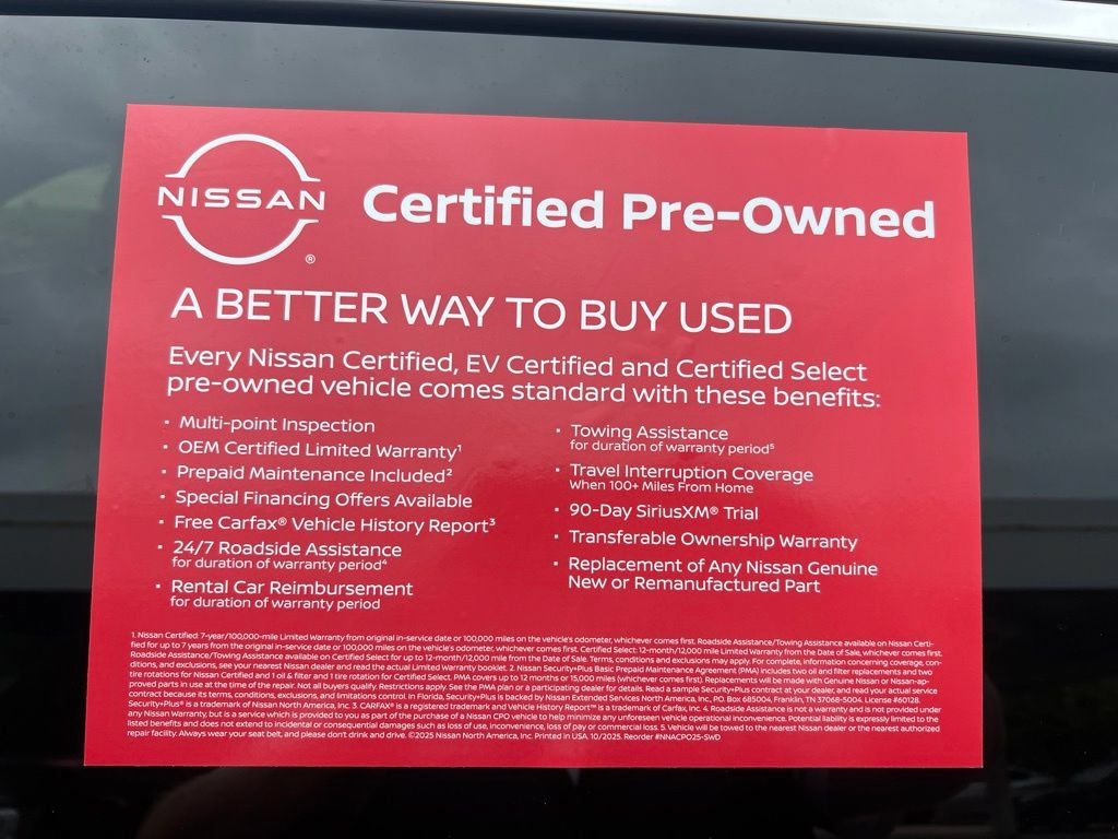 Certified 2023 Nissan Rogue SL AWD/4WD image 9