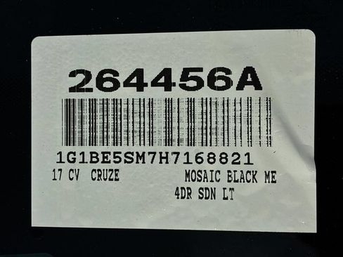 Used 2017 Chevrolet Cruze LT w/ Convenience Package FWD image 30