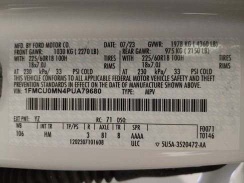 Used 2023 Ford Escape ST-Line image 33