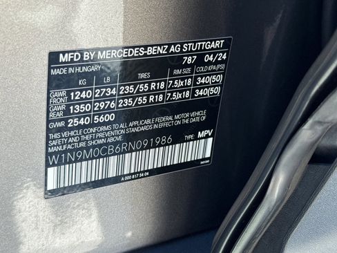 Certified 2024 Mercedes-Benz EQB 250+ image 19