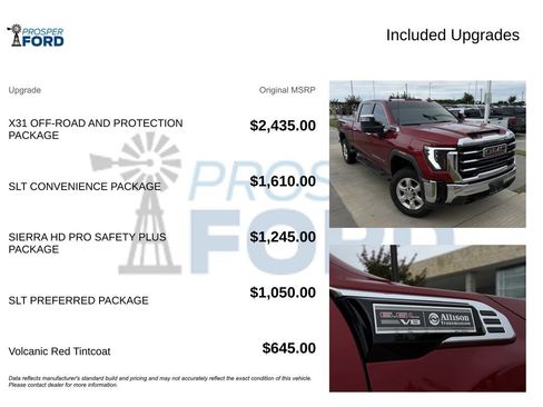 Used 2026 GMC Sierra 2500 SLT AWD/4WD image 3