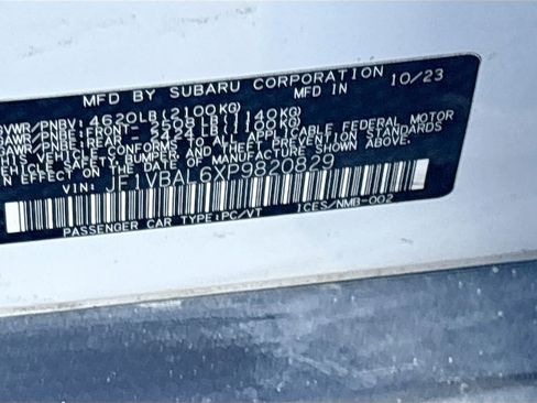 Used 2023 Subaru WRX Limited AWD/4WD image 33