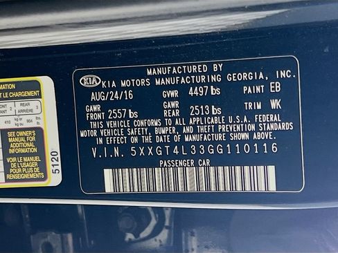 Used 2016 Kia Optima LX FWD image 13
