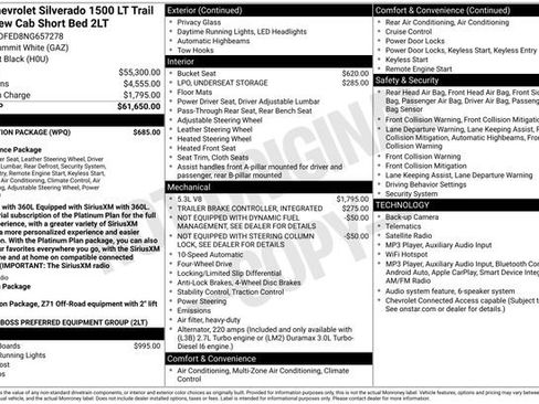 Used 2022 Chevrolet Silverado 1500 LT Trail Boss w/ Protection Package AWD/4WD image 40