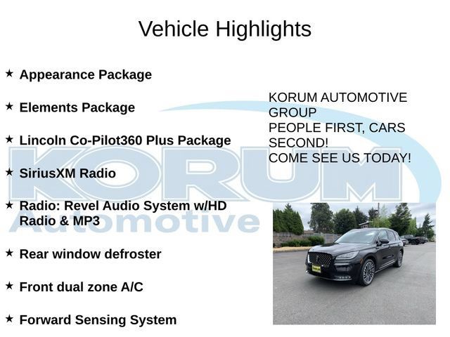 Certified 2020 Lincoln Corsair Reserve w/ Equipment Group 201A AWD/4WD image 8