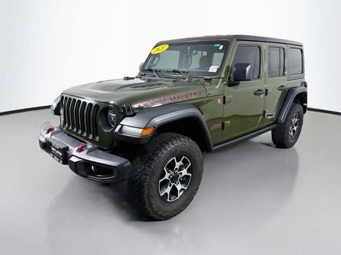 Used 2021 Jeep Wrangler Unlimited Rubicon AWD/4WD image 3