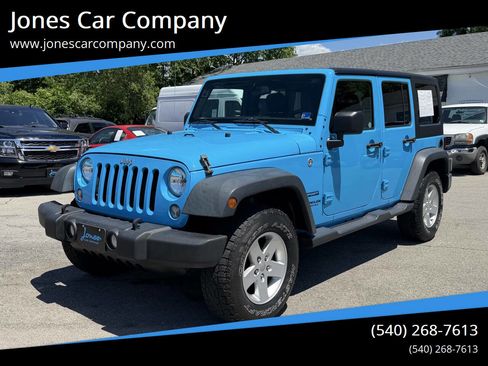 Used 2017 Jeep Wrangler Unlimited Sport w/ Quick Order Package 24S AWD/4WD image 1