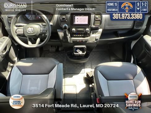 Used 2024 RAM ProMaster 2500 w/ Convenience Group FWD image 17