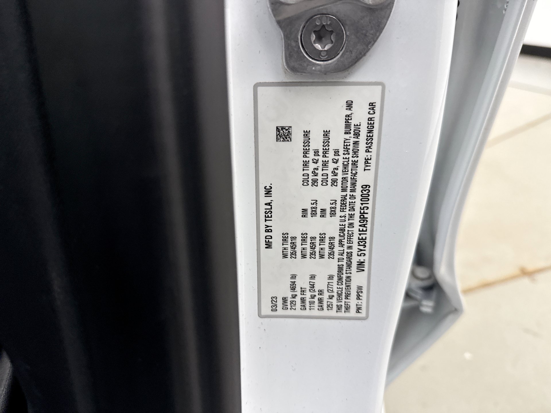 Used 2023 Tesla Model 3 Standard Range RWD image 19