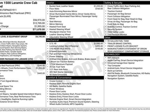 Used 2023 RAM 1500 Laramie image 3