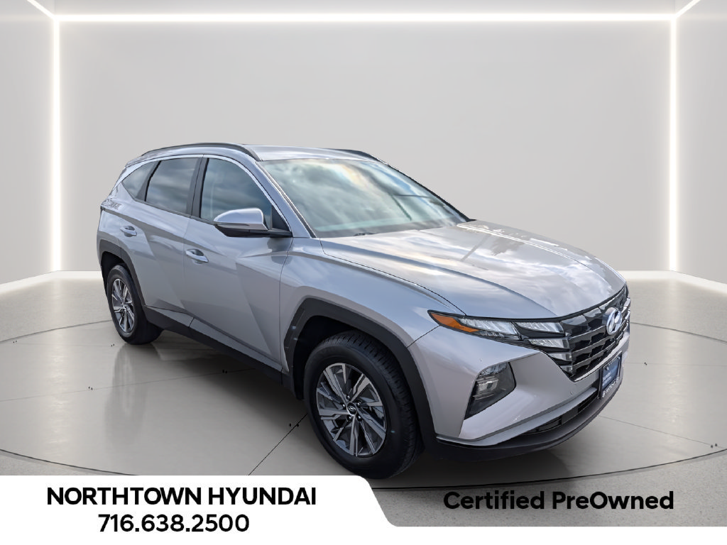 Certified 2022 Hyundai Tucson Blue AWD/4WD image 11