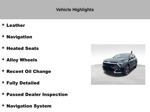 Certified 2025 Kia Sportage EX FWD image 10