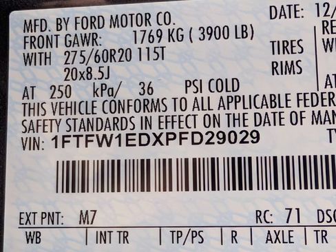 Certified 2023 Ford F150 Lariat w/ Equipment Group 502A High AWD/4WD image 27