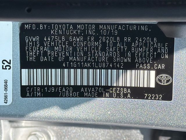 Used 2020 Toyota Camry SE FWD image 32