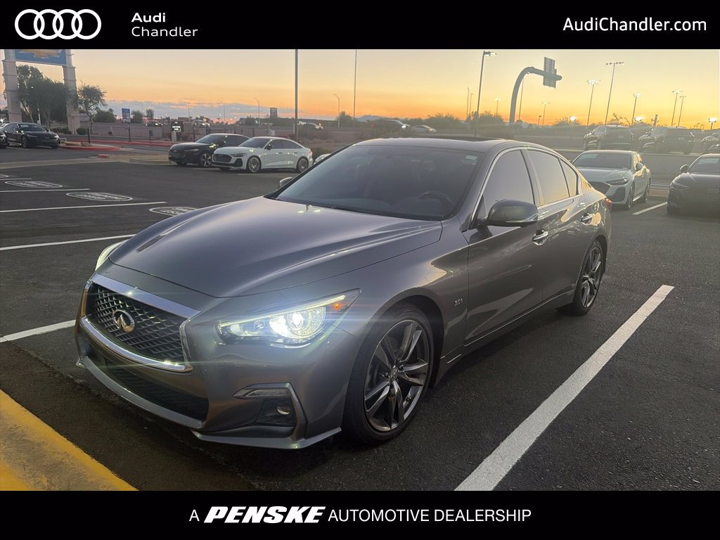 Used 2019 INFINITI Q50 Signature Edition RWD image 1
