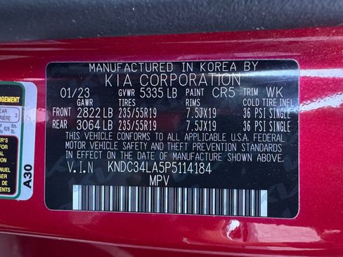 Used 2023 Kia EV6 Wind w/ Wind Technology Package RWD image 19