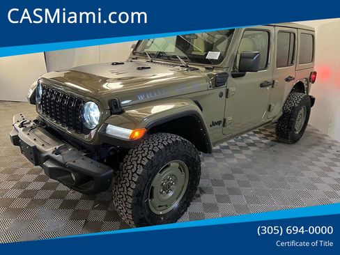 Used 2025 Jeep Wrangler Unlimited Sport S 4xe image 1
