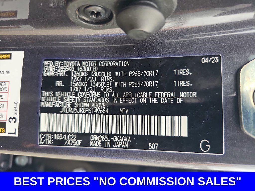 Used 2023 Toyota 4Runner TRD Off-Road Premium w/ Off Road Premium Plus Package AWD/4WD image 41