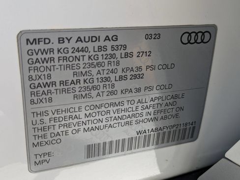 Used 2023 Audi Q5 2.0T Premium w/ Convenience Package AWD/4WD image 17