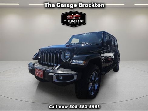 Used 2021 Jeep Wrangler Unlimited Sahara AWD/4WD image 1