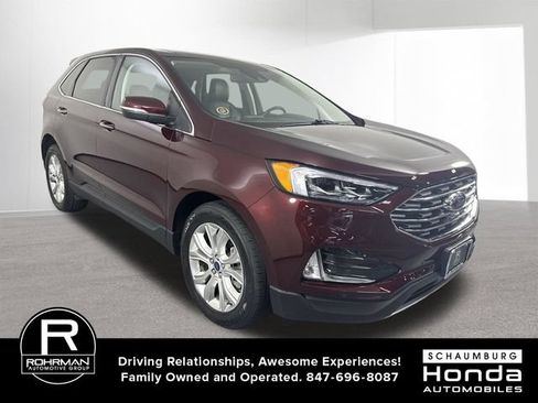 Used 2022 Ford Edge Titanium w/ Equipment Group 301A AWD/4WD image 3