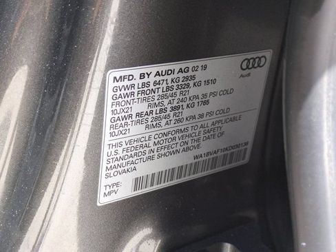Used 2019 Audi Q8 Premium Plus AWD/4WD image 35