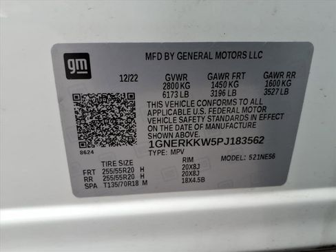 Used 2023 Chevrolet Traverse Premier w/ Redline Edition image 34